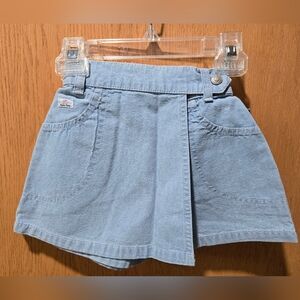 Levi's Light Blue Denim Skort